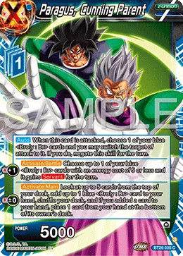 BT26-035 Paragus, Cunning Parent