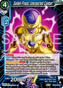 BT26-037 Golden Frieza, Unexpected Combat