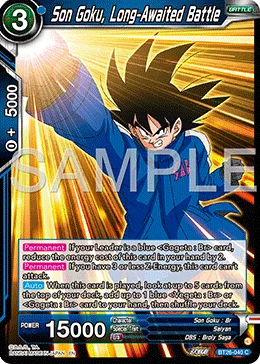 BT26-040 Son Goku, Long-Awaited Battle
