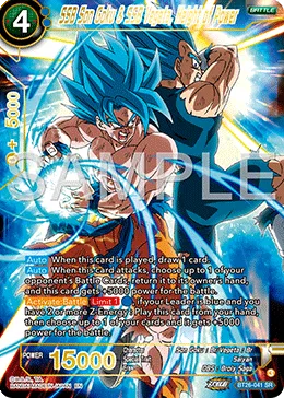 BT26-041 SSB Son Goku & SSB Vegeta, Height of Power