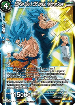 BT26-041 SSB Son Goku & SSB Vegeta, Height of Power (Promo)
