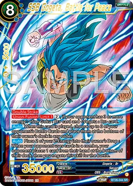 BT26-044 SSB Gogeta, Battle for Peace