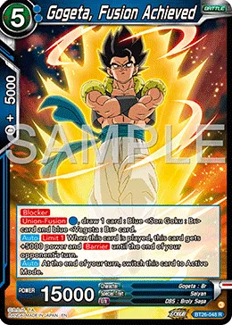 BT26-048 Gogeta, Fusion Achieved