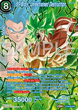 BT26-049 SS Broly, Unrestrained Destruction (SPR)