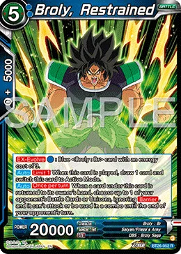 BT26-052 Broly, Restrained