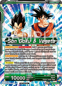 BT26-060 Son Goku & Vegeta (Promo)