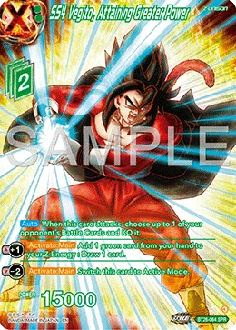BT26-064 SS4 Vegito, Attaining Greater Power (SPR)