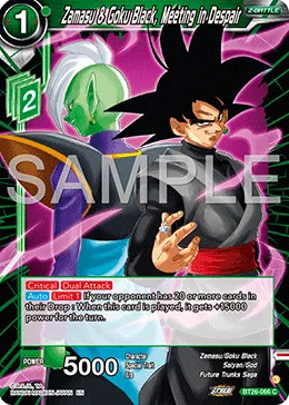 BT26-066 Zamasu & Goku Black, Meeting in Despair