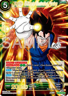 BT26-076 Vegito, Ultimate Unrivaled Fusion
