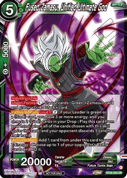 BT26-083 Fused Zamasu, Unified Ultimate God (Promo)