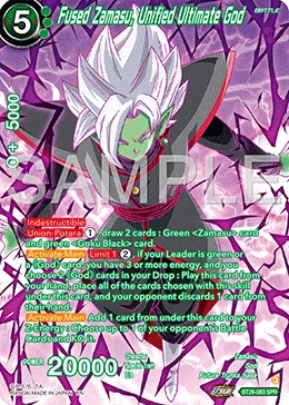BT26-083 Fused Zamasu, Unified Ultimate God (SPR)