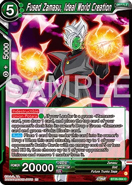 BT26-084 Fused Zamasu, Ideal World Creation