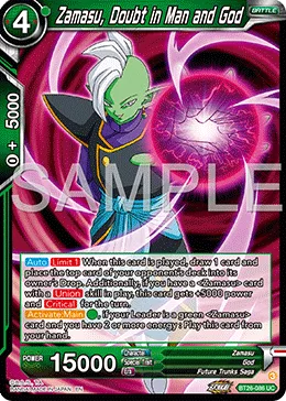 BT26-086 Zamasu, Doubt in Man and God