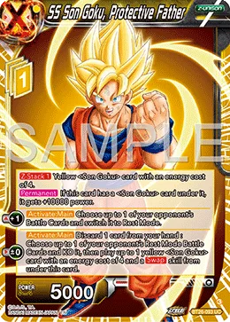 BT26-093 SS Son Goku, Protective Father