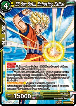 BT26-097 SS Son Goku, Entrusting Father