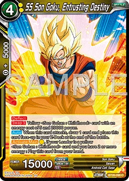 BT26-098 SS Son Goku, Entrusting Destiny