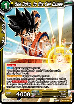 BT26-099 Son Goku, to the Cell Games
