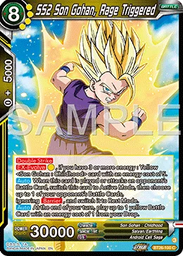 BT26-100 SS2 Son Gohan, Rage Triggered