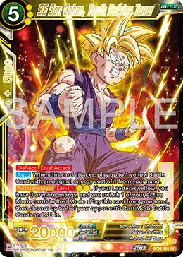 BT26-101 SS Son Gohan, Youth Defying Terror
