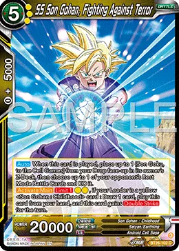 BT26-102 SS Son Gohan, Fighting Against Terror