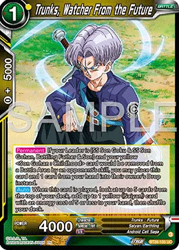 BT26-105 Trunks, Watcher From the Future
