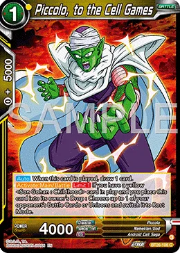 BT26-106 Piccolo, to the Cell Games