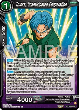 BT26-125 Trunks, Unanticipated Cooperation