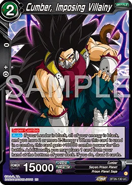 BT26-130 Cumber, Imposing Villainy