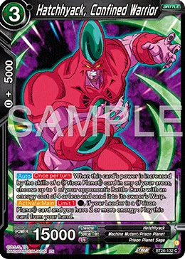 BT26-132 Hatchhyack, Confined Warrior