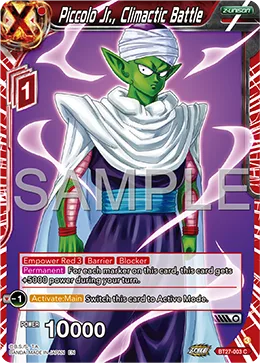 BT27-003 Piccolo Jr., Climactic Battle