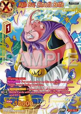 BT27-004 Majin Buu, Climactic Battle (Alt art)