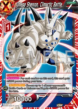 BT27-006 Omega Shenron, Climactic Battle