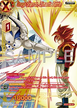 BT27-006 Omega Shenron, Climactic Battle (Alt art)