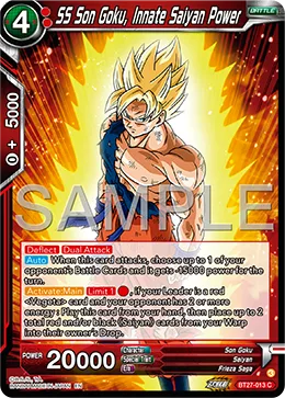 BT27-013 SS Son Goku, Innate Saiyan Power
