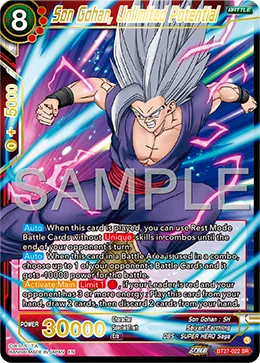 BT27-022 Son Gohan, Unlimited Potential