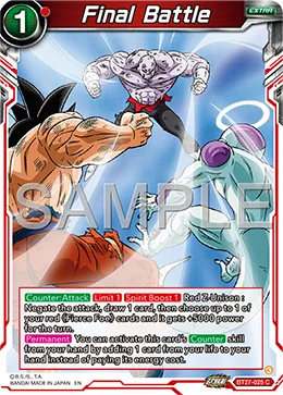 BT27-025 Final Battle