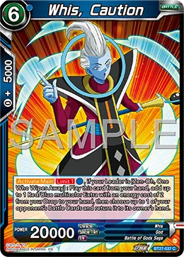 BT27-037 Whis, Caution