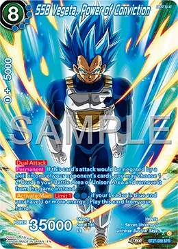 BT27-039 SSB Vegeta, Power of Conviction (SPR)