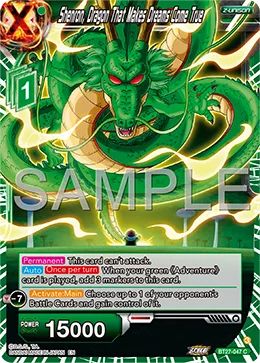 BT27-047 Shenron, Dragon That Makes Dreams Come True