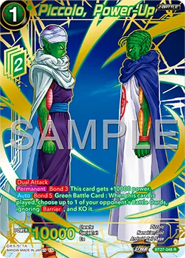 BT27-048 Piccolo, Power-Up (Alt art)