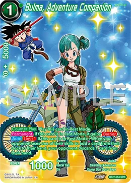 BT27-054 Bulma, Adventure Companion (SPR)