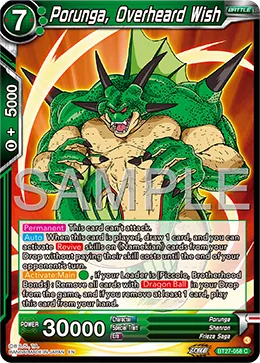 BT27-058 Porunga, Overheard Wish