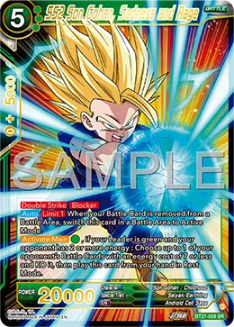 BT27-059 SS2 Son Gohan, Sadness and Rage