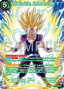 BT27-059 SS2 Son Gohan, Sadness and Rage (SPR)