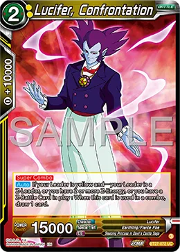 BT27-072 Lucifer, Confrontation
