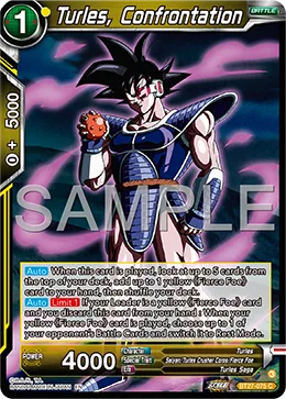 BT27-075 Turles, Confrontation