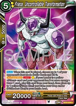 BT27-078 Frieza, Uncontrollable Transformation