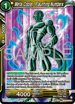 BT27-083 Meta-Cooler, Flaunting Numbers