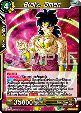 BT27-085 Broly, Omen
