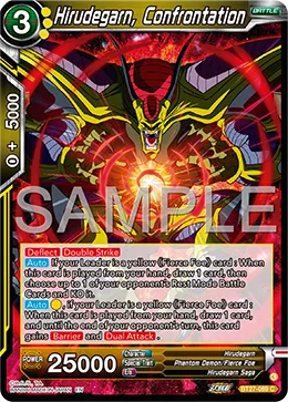 BT27-089 Hirudegarn, Confrontation